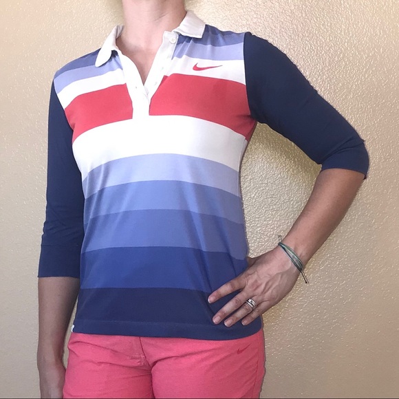 nike 3/4 sleeve polo nike 3/4 sleeve polo